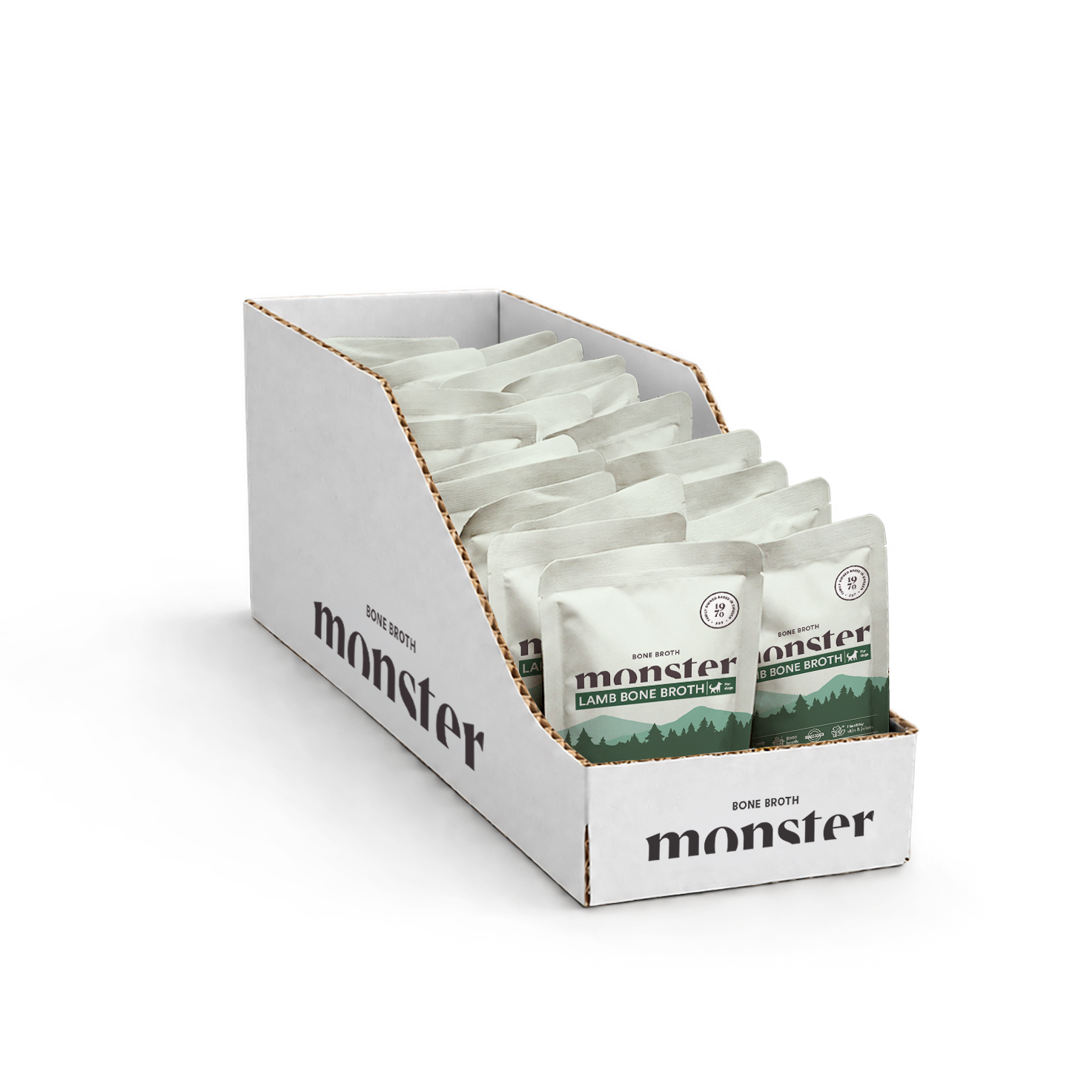 Monster Dog Bone Broth Lamb 100 ml (20 pack)